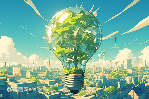 城市之光 新能源燈泡引領環?？萍夹鲁绷? class=